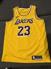 LeBron James Lakers Jordan NBA Swingman Jersey Size L