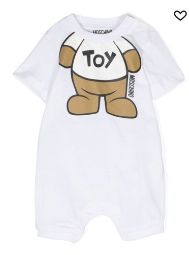 Moschino kids leo teddy print - leo, teddy-print
