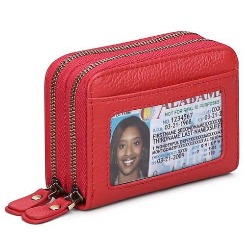 Double zip concertina card - zip,