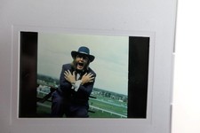 John McCririck .  35mm  Celluloid slide Clear focus