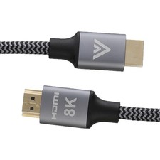 Braided HDMI 2.1 TV Cable Lead HDR 8K 60Hz 4K 120Hz 48Gbps eARC 0.5m/1m/2m/3m