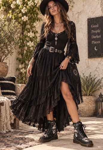 Combat boots goth - combat,