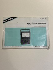 Micronta owners manual - micronta,