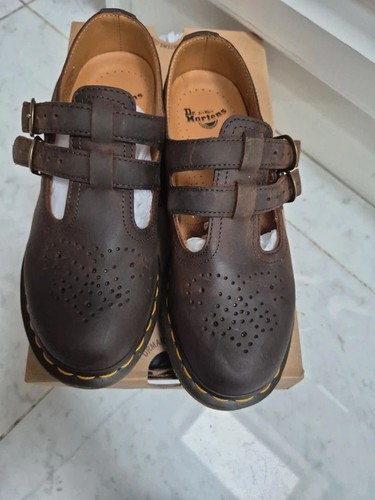 Martens brown crazy horse - dr,