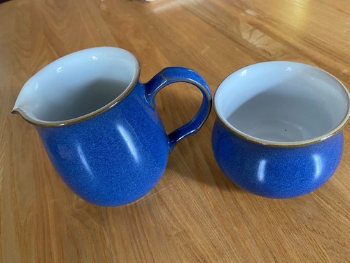Denby imperial blue milk - denby, &