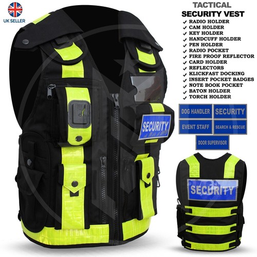 Viz security vest jacket - hi,