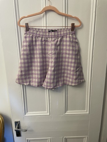 Zara lilac gingham - zara, linen