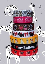 Dog Themed Grosgrain Ribbons -