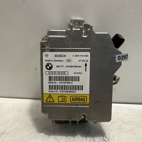 Bmw srs crash - crash, module