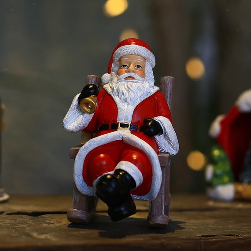 Sitting santa claus figure - santa,