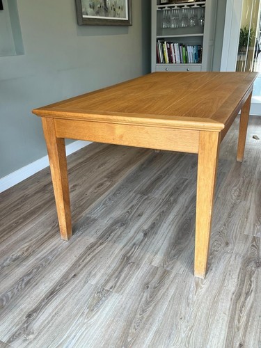 Solid oak kitchen table - oak,