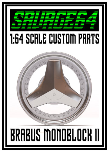 Brabus monoblock ii scale - monoblock,