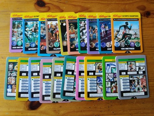 Cereal trade cards sets