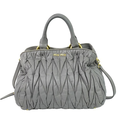 Miu matelasse leather 2way - miu,