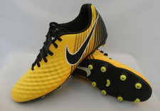 Nike Magista FG Football Boots - UK Size 10 - Black / Yellow - GOOD CONDITION