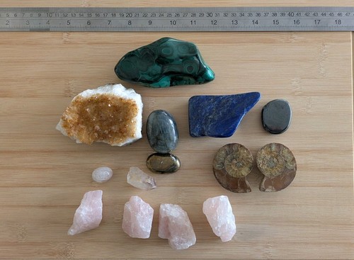 5kg crystal and fossil - 1.5kg,