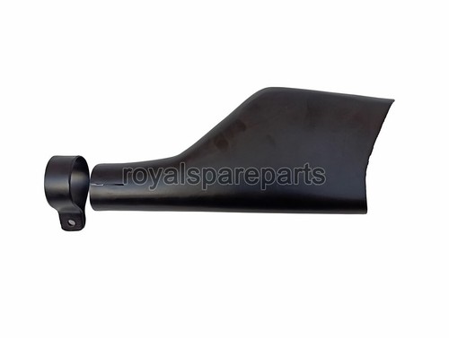 Exhaust silencer fish tail - exhaust,