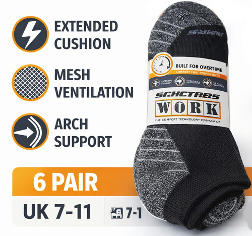 Skechers work socks low - skechers,