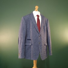 Seven Square Herringbone Tweed