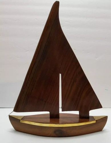 Sailboat decorative wooden - decorative,