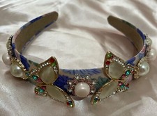 Lilac Butterfly & Pearl jewel