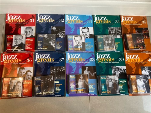 Jazz greats cds and magazines - greats,