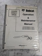 BOBCAT OPERATION & MAINTENANCE