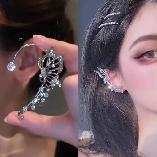 Elf butterfly ear cuff - elf, no
