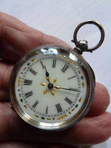 Ladies antique swiss silver - ladies,