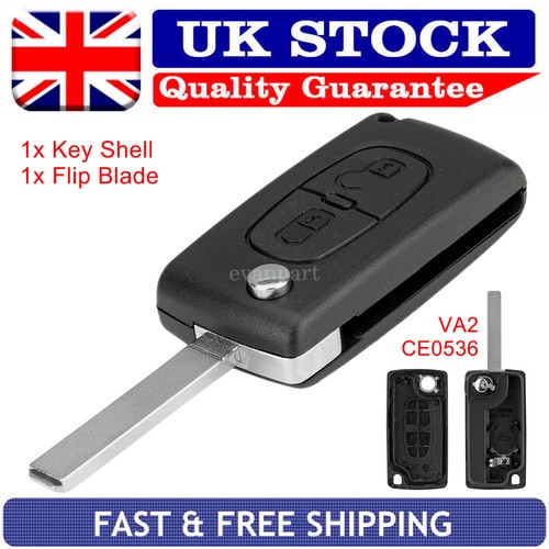Button key shell fob ce0536 - 2,