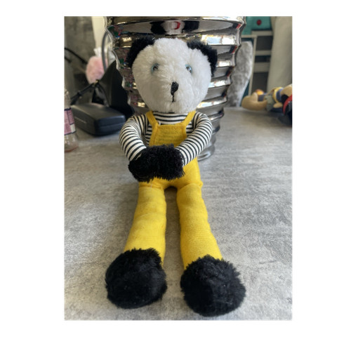 Vintage plush panda soft toy - plush,