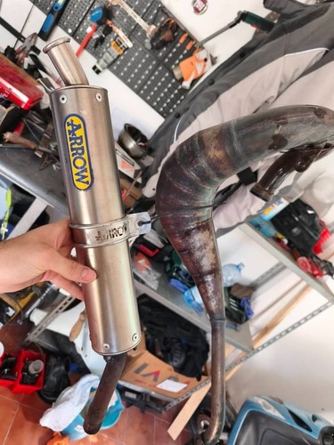 Arrow titanium husqvarna - arrow,