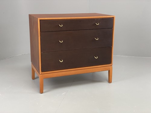 Vintage drawers walnut 1960s - walnut,