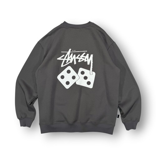 Stussy dice sweatshirt - stussy, medium