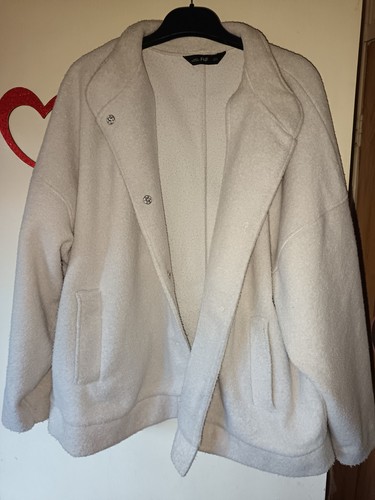 Beige textured nice jacket - f&f,