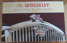 WOLSELEY FOUR FIFTY & SIX