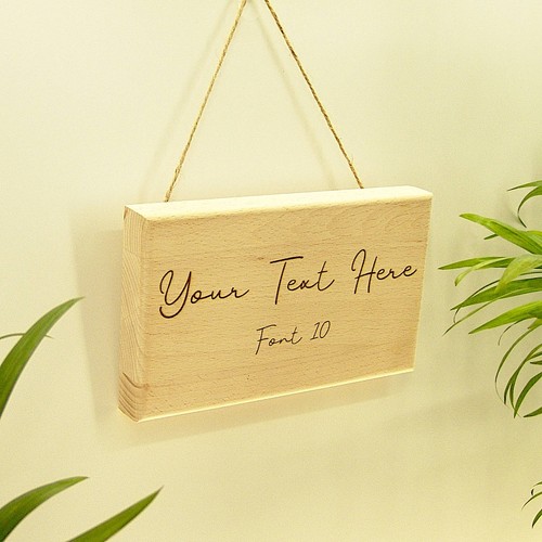 Personalised engraved wooden - engraved,