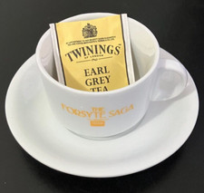 The Forsyte Saga Promotional Item – Teacup and Saucer with Tea Leaves – BBC 2002