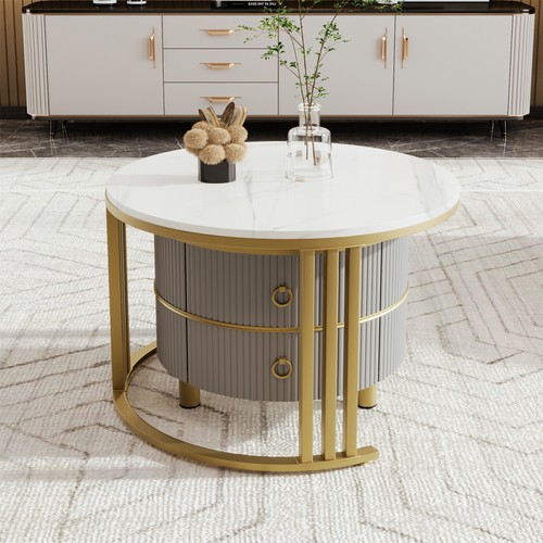 Round coffee table for - table, living