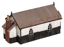 Corrugated Iron Chapel Wills SS70 Model Railway OO Gauge 1:76 Scale Plastic Kit