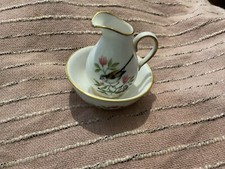 Spode miniature jug - and, bowl