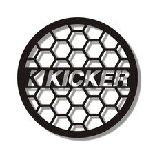 Flat metal grill speaker cover - flat,