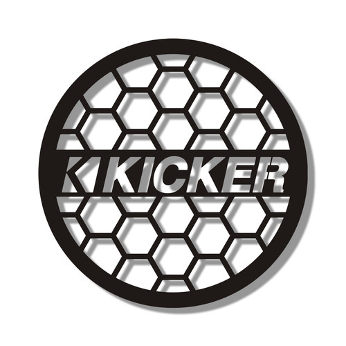 Flat metal grill - metal, speaker