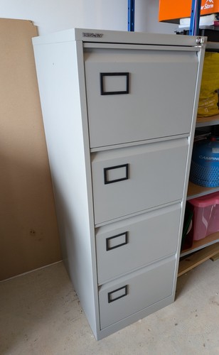 Bisley filing cabinet with - cabinet,