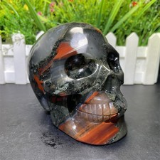 2.5LB 4.5" Natural Blood Stone
