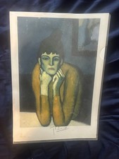 picasso signed print