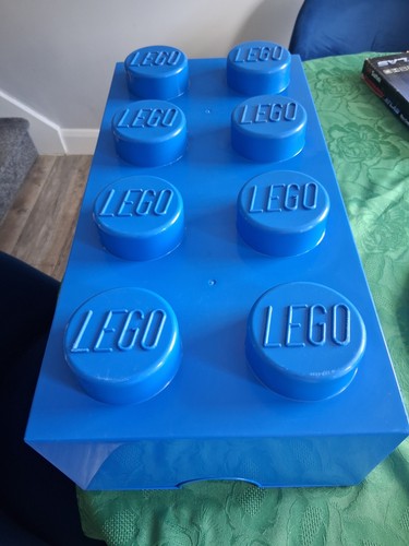 Lego blue stud stackable - blue,
