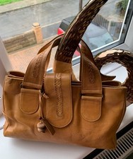 Hidesign Womens Medium Size Tan Handbag