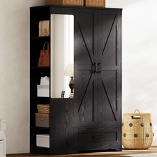 70" Wardrobe Armoire Closet w/