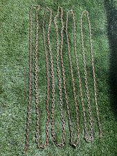 Vintage Brass Chandelier Hanging Chain Approximately 5 Metres BR346